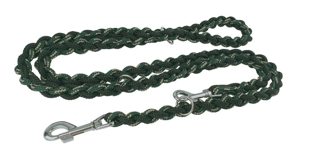 plaited dog lead