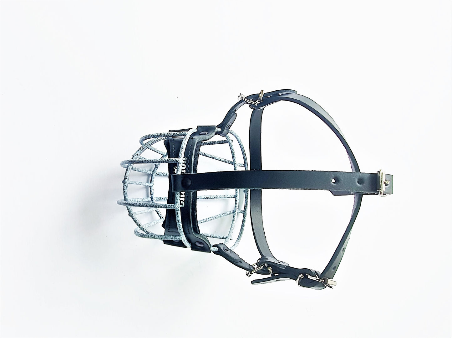 Strong Metal Wire Basket Dog Muzzle for Boxer, Other dogs with short snout