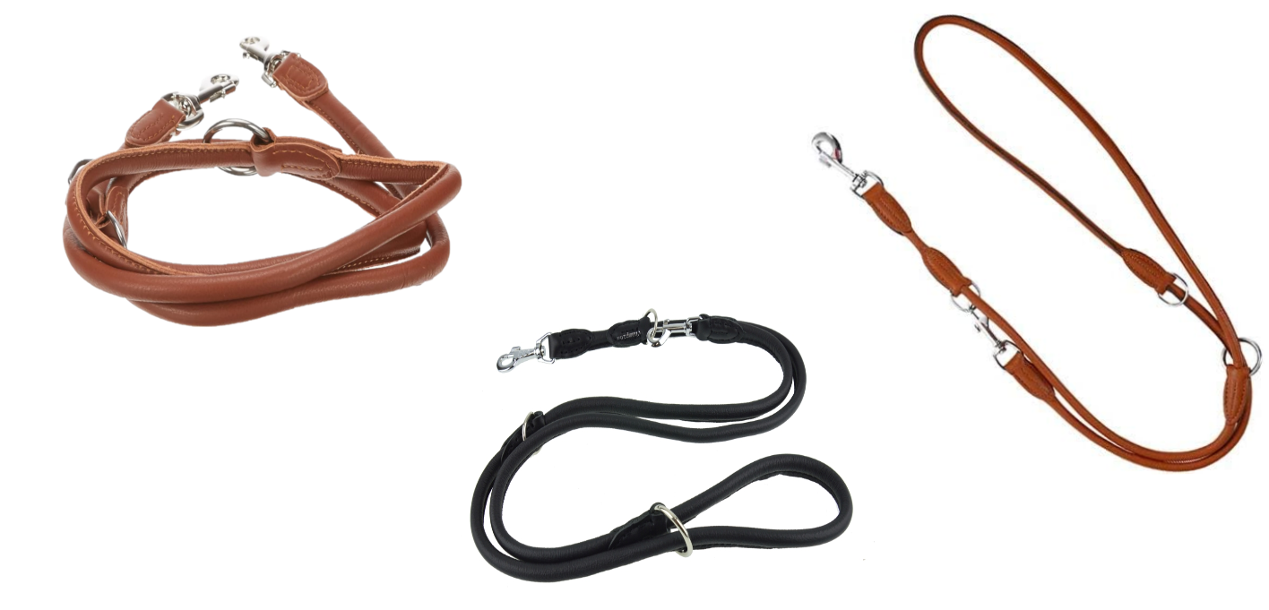 leather dog lead