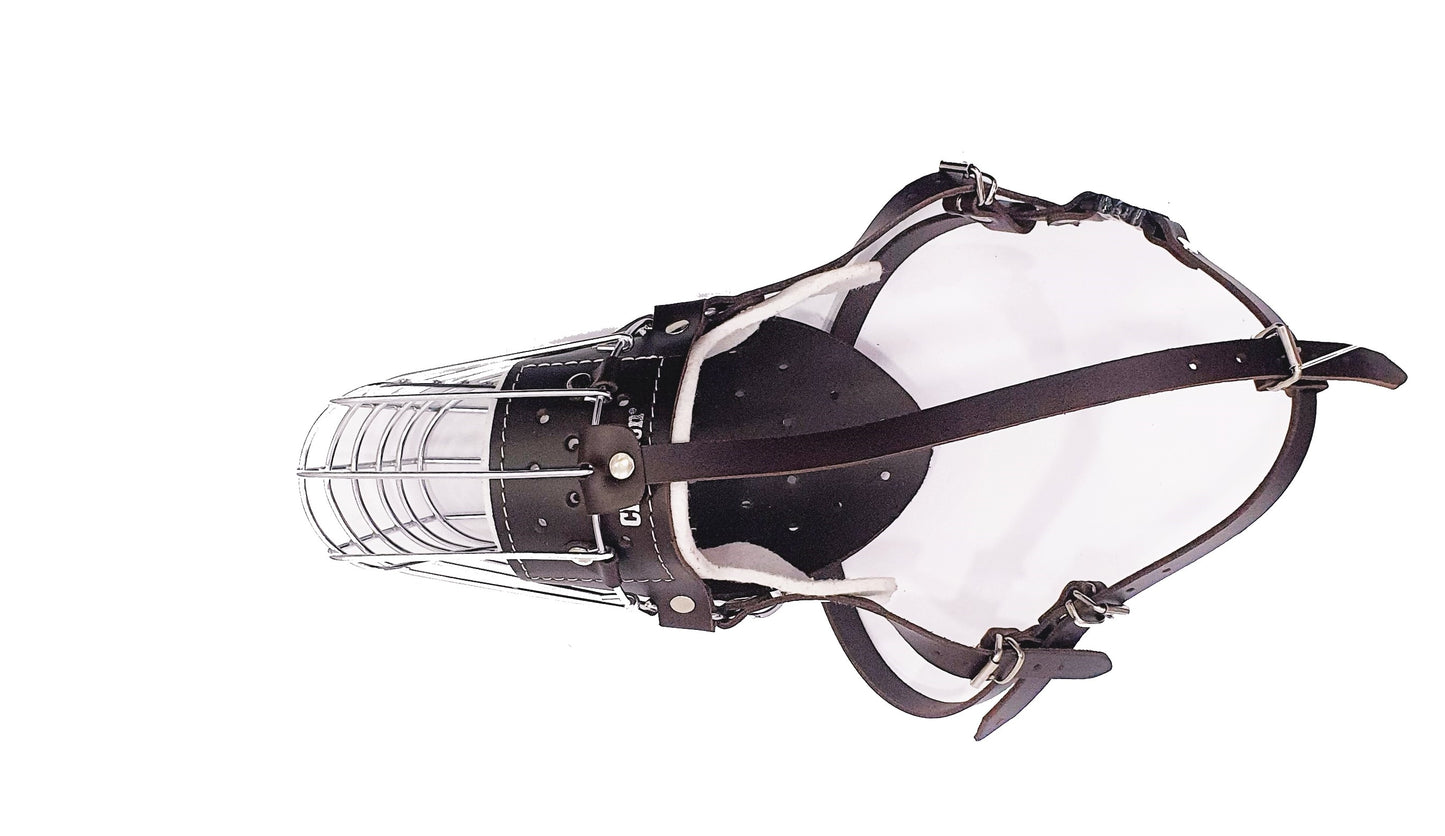 Dark Brown Metal Muzzle