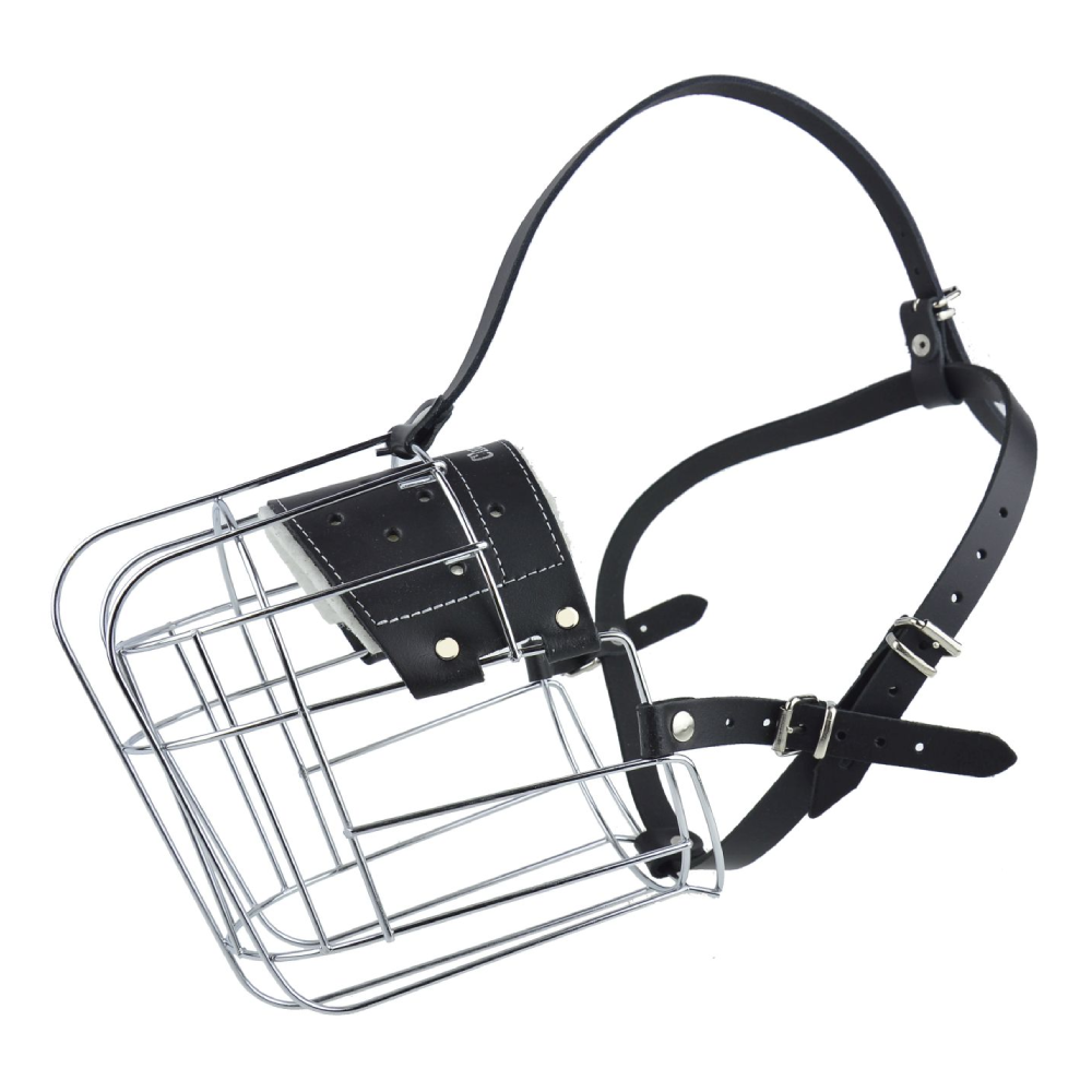 metal dog muzzle