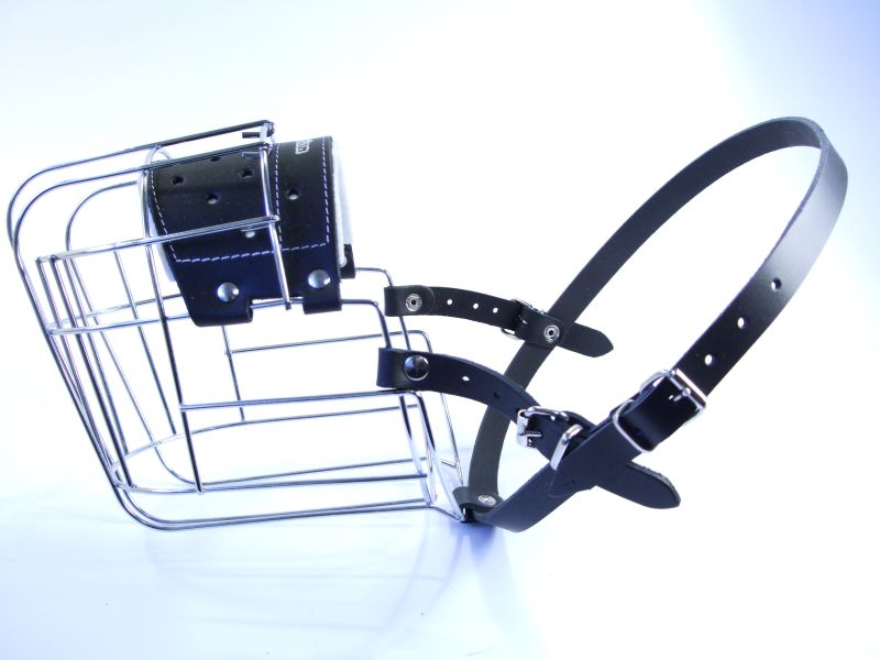 metal dog muzzle