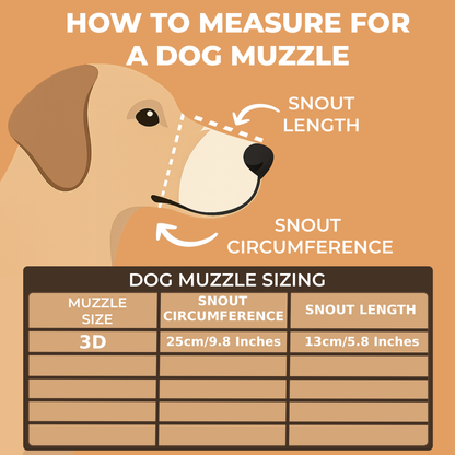 New Strong Metal Wire Basket Dog Muzzle | Perfect for Greyhounds, Collies & Similar Breeds - Spotted