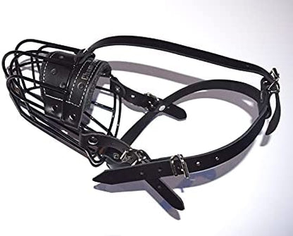 Strong Metal Wire Basket Dog Muzzle Greyhound Collie and similar dogs