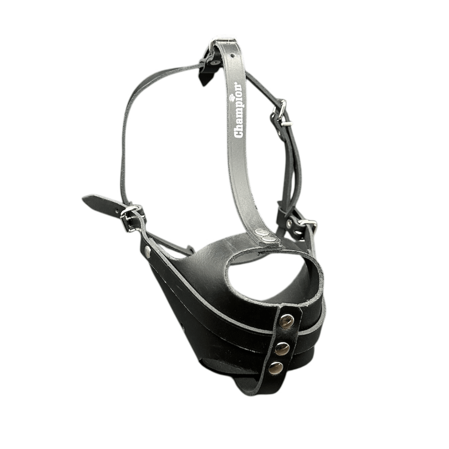 Leather Dog Muzzle for American Staffordshire Terrier | Amstaff | Real Leather Dog Muzzle