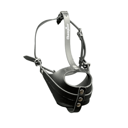 Leather Dog Muzzle for American Staffordshire Terrier | Amstaff | Real Leather Dog Muzzle