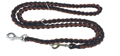 plaited dog lead
