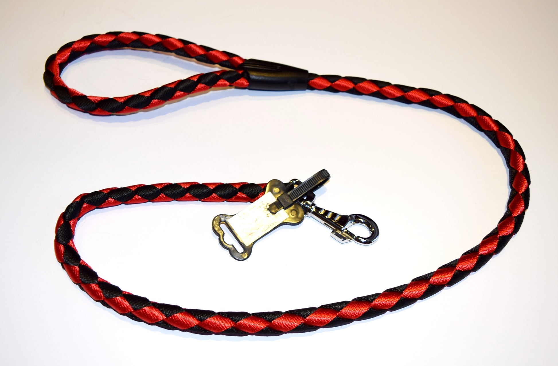 plaited nylon dog lead