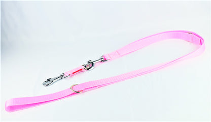 Fully adjustable, Multi function double ended dog lead. Police Style Training Lead Lightweight Soft & Durable