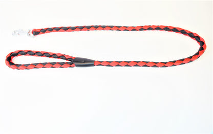 plaited nylon dog lead