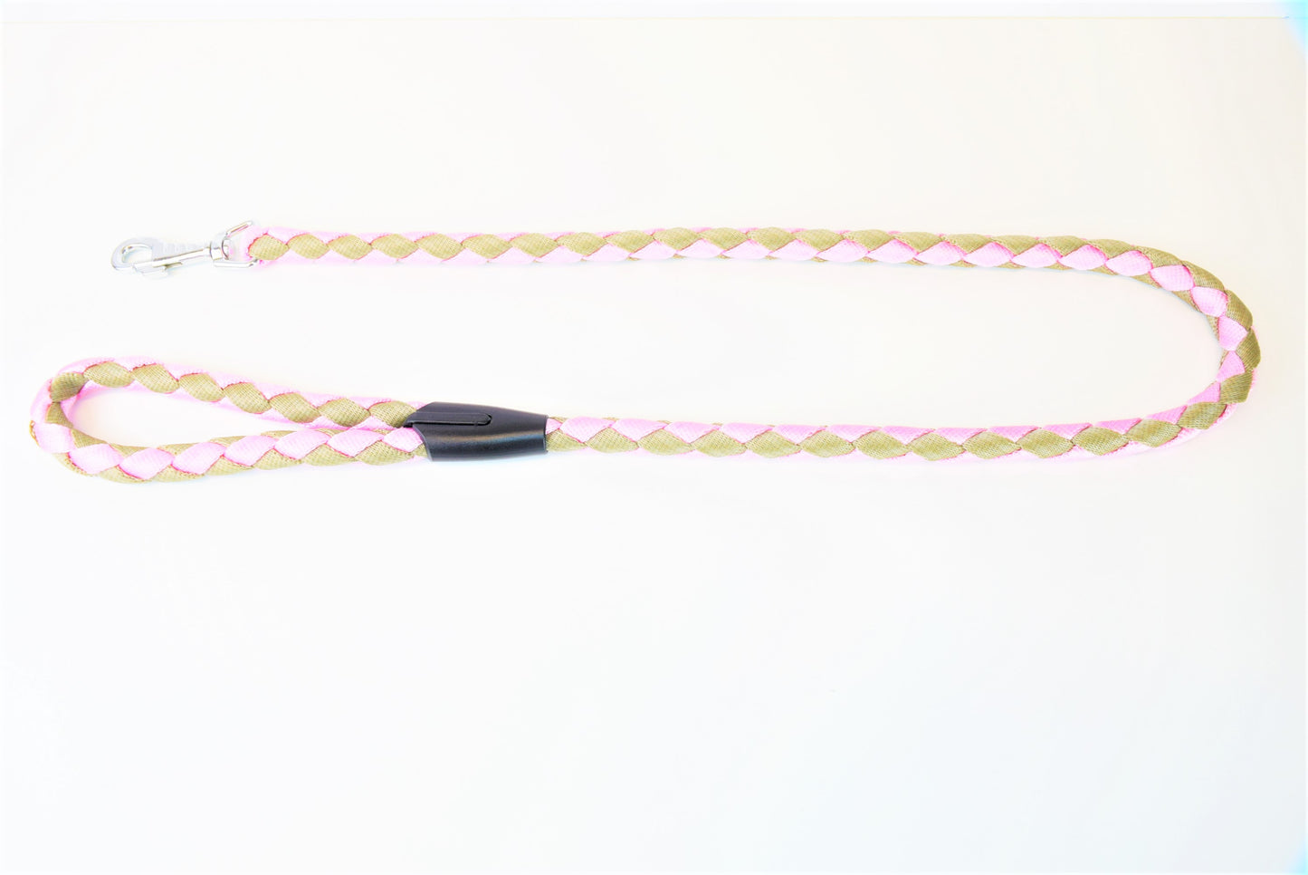 plaited nylon dog lead