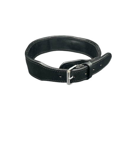 Genuine Leather Handmade Dog Collar With Handle 1.77" Wide Heavy Duty