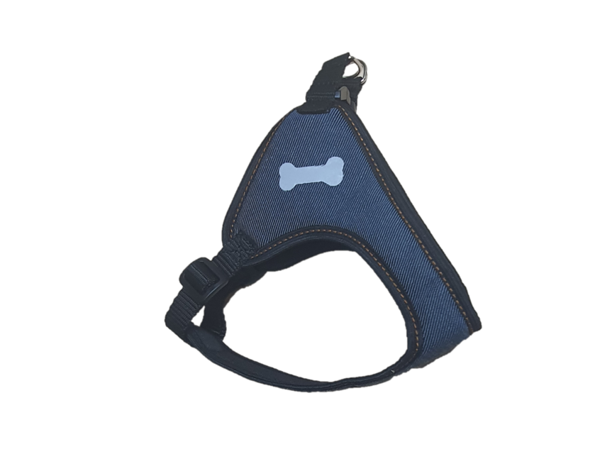 Denim Dog Harness