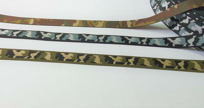 Camo Leash | Dog Training Lead | 3FT - 100FT (1m - 30m) | Strong & Druable Tracking Leash Recall Line