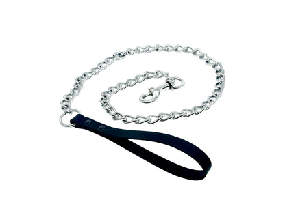 Biothane & Metal Dog Lead | Metal Dog Leash | 110cm/44In | Strong Dog Leash