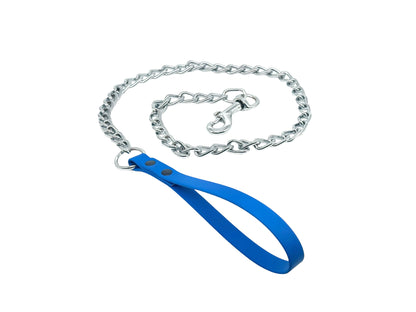 Biothane & Metal Dog Lead | Metal Dog Leash | 110cm/44In | Strong Dog Leash