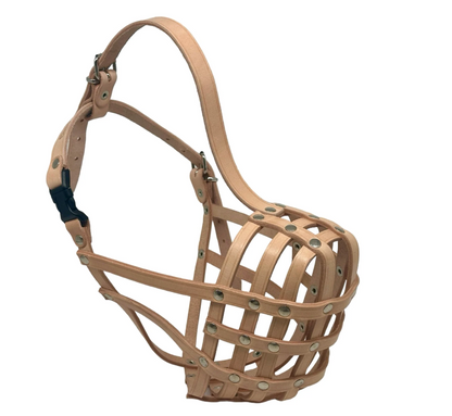 Natural Leather Muzzle