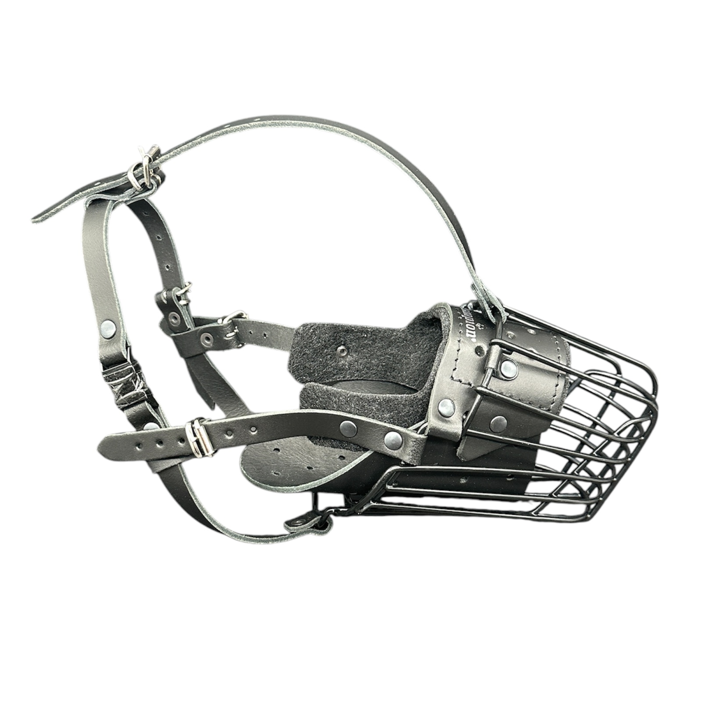 Strong Metal Wire Basket Dog Muzzle for German Shepherd Labrador and Other