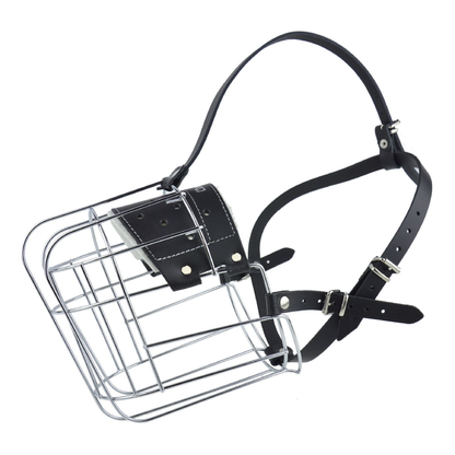 metal dog muzzle