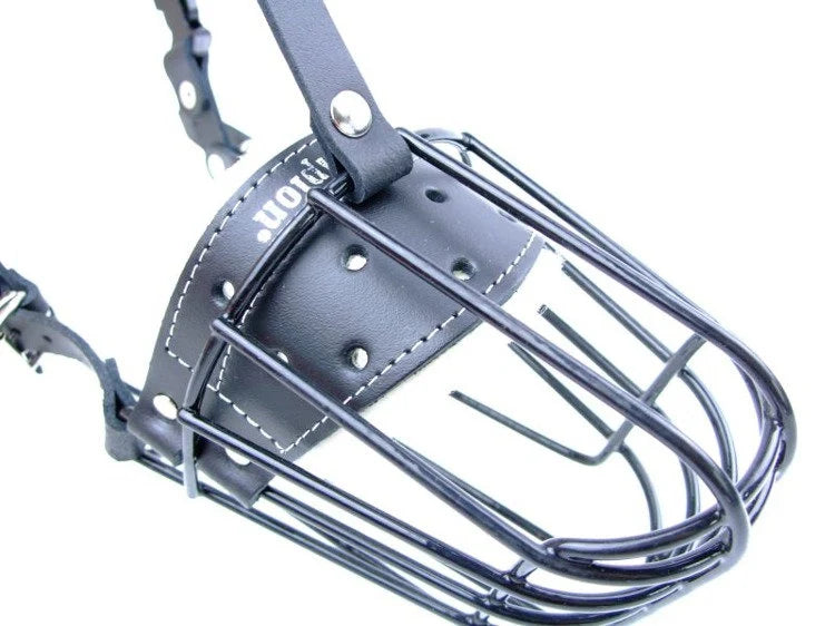 metal dog muzzle