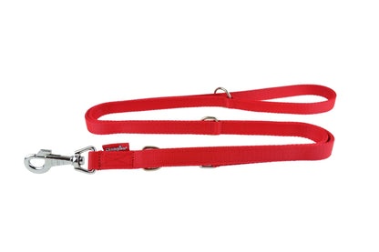 Fully adjustable, Multi function double ended dog lead. Police Style Training Lead Lightweight Soft & Durable