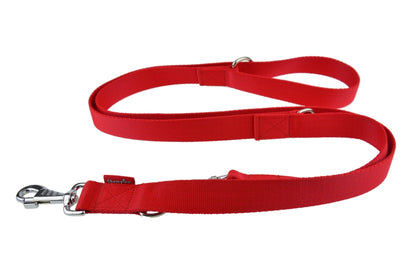 Fully adjustable, Multi function double ended dog lead. Police Style Training Lead Lightweight Soft & Durable